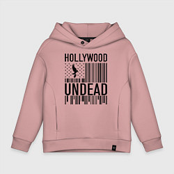 Детское худи оверсайз Hollywood Undead: flag