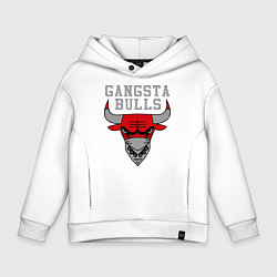 Детское худи оверсайз Gangsta Bulls