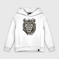 Детское худи оверсайз Geometric tiger