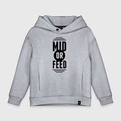 Детское худи оверсайз Mid or feed