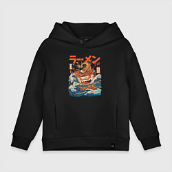 Детское худи оверсайз Great Ramen: Kanagawa