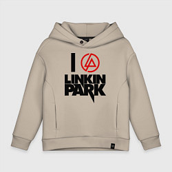 Детское худи оверсайз I love Linkin Park