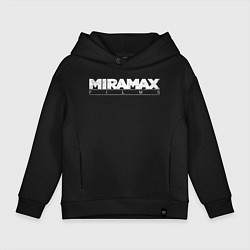 Толстовка оверсайз детская Miramax Film, цвет: черный