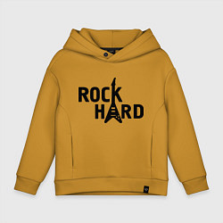 Детское худи оверсайз Rock hard