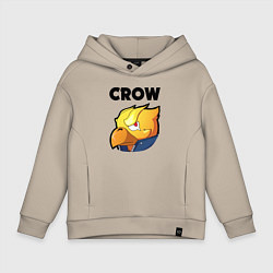 Детское худи оверсайз BRAWL STARS CROW PHOENIX