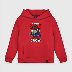 Детское худи оверсайз BRAWL STARS CROW