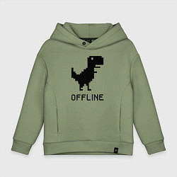 Детское худи оверсайз Offline