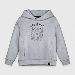 Детское худи оверсайз Siberia