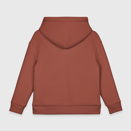 Детское худи оверсайз IT рулит Сисадмин / Кирпичный – фото 2