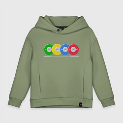 Детское худи оверсайз Тяжелая атлетика