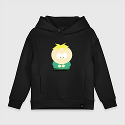 Толстовка оверсайз детская South Park Баттерс, цвет: черный