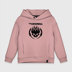 Толстовка оверсайз детская THE OFFSPRING, цвет: пыльно-розовый