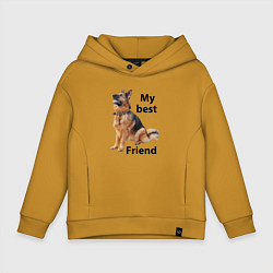 Детское худи оверсайз Овчарка