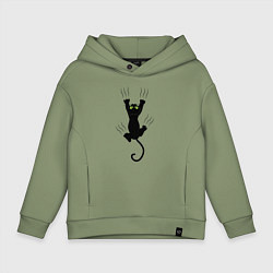Детское худи оверсайз Кот царапыч