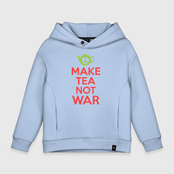 Детское худи оверсайз Make tea not war