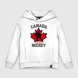 Детское худи оверсайз Canada Hockey