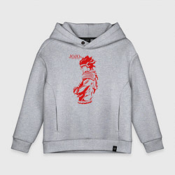 Детское худи оверсайз JoJo Bizarre Adventure