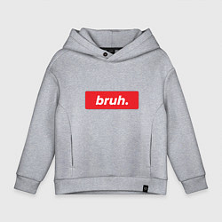 Детское худи оверсайз Bruh
