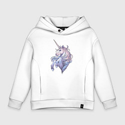 Детское худи оверсайз Красивый единорог