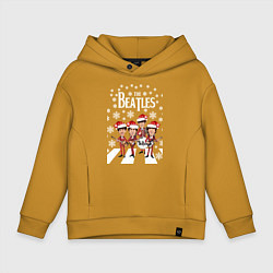 Детское худи оверсайз Битлз Новогодний