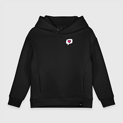 Детское худи оверсайз Сердце