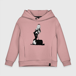 Детское худи оверсайз Человек бензопила Пауэр