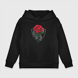 Детское худи оверсайз Skull&Rose