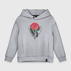 Детское худи оверсайз Skull&Rose