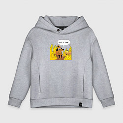 Детское худи оверсайз This is Fine