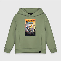 Детское худи оверсайз Ratchet & Clank