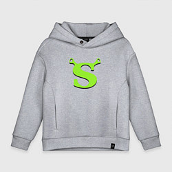 Детское худи оверсайз Shrek: Logo S