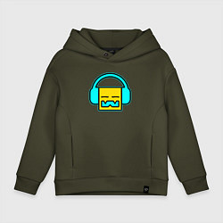 Детское худи оверсайз Geometry Dash: Music