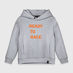 Детское худи оверсайз KTM READY TO RACE спина Z