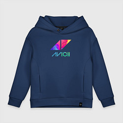 Детское худи оверсайз AVICII RAIBOW