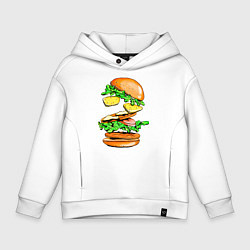 Детское худи оверсайз King Burger