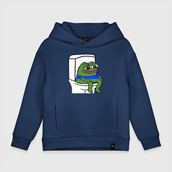 Детское худи оверсайз Лягушонок пепе