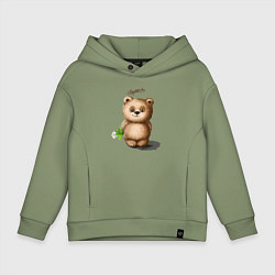 Детское худи оверсайз Медведь
