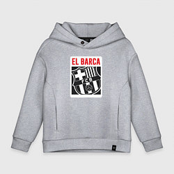 Детское худи оверсайз El Barca