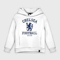 Толстовка оверсайз детская Chelsea FC: Lion, цвет: белый