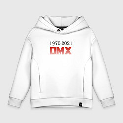 Толстовка оверсайз детская Peace DMX, цвет: белый