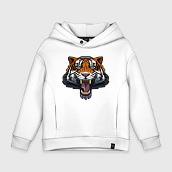 Детское худи оверсайз Scary Tiger