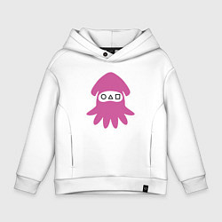 Детское худи оверсайз Squid Pink