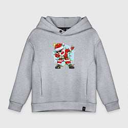 Детское худи оверсайз DAB SANTA CLAUS В ГЕРЛЯНДЕ