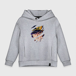 Детское худи оверсайз JOJOS BIZARRE ADVENTURE, ГЛАВНЫЙ ГЕРОЙ