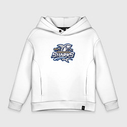 Детское худи оверсайз Wilmington sharks -baseball team