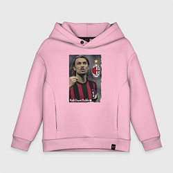 Детское худи оверсайз Paolo Cesare Maldini - Milan, captain