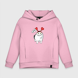 Детское худи оверсайз Кот Бендер Мем Love