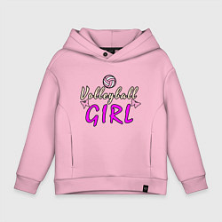Детское худи оверсайз Volleyball - Girl