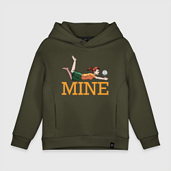 Детское худи оверсайз Volleyball - Mine