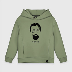 Детское худи оверсайз Чехов